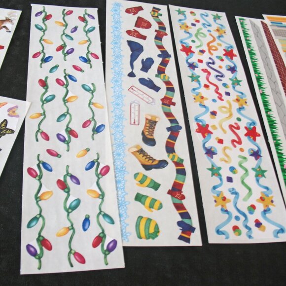 Scrapbooking Lot Gr Lengths Christmas Lights Gr Length, Holly Days and Dazzle, - Picture 5 of 8